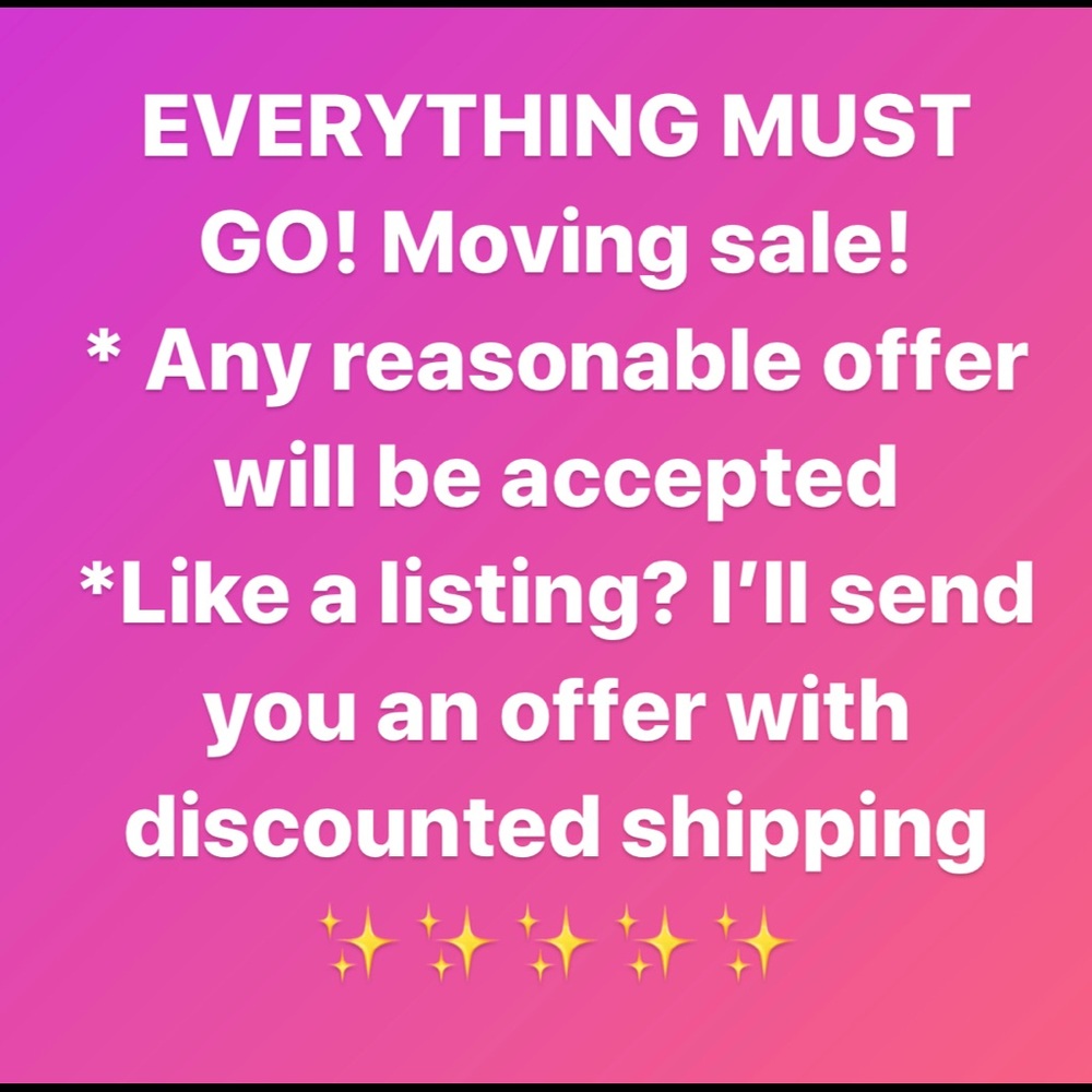 Moving Sale ‼️‼️‼️